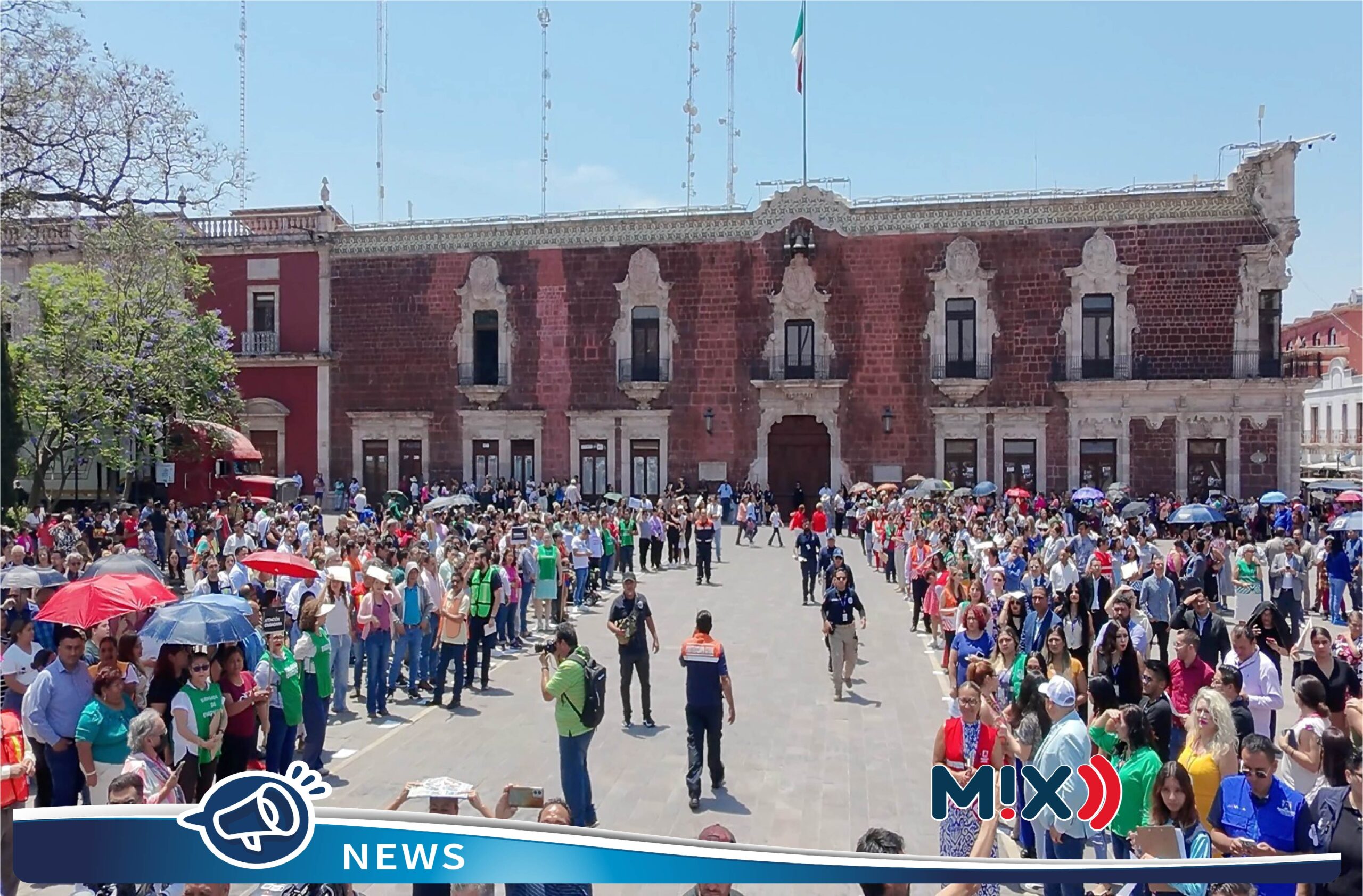 Aguascalientes participó del Primer Simulacro 2025 de la Coordinación Nacional de Protección Civil