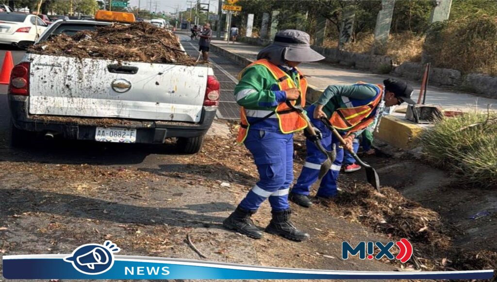 Para evitar encharcamientos intensifican limpieza de caimanes y canaletas en municipio capital