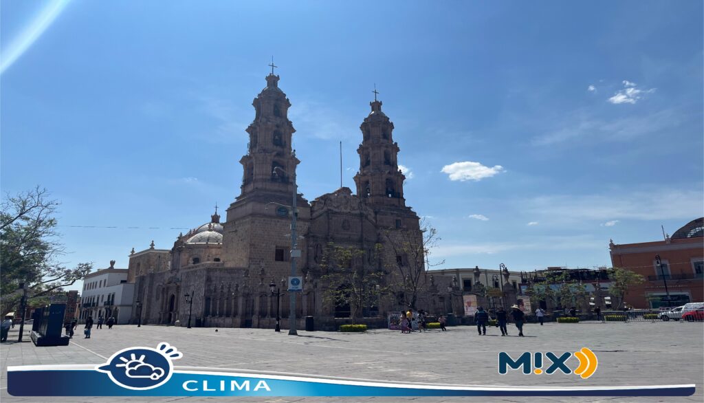 Máxima de 34ºC este miércoles en Aguascalientes y cielo medio nublado