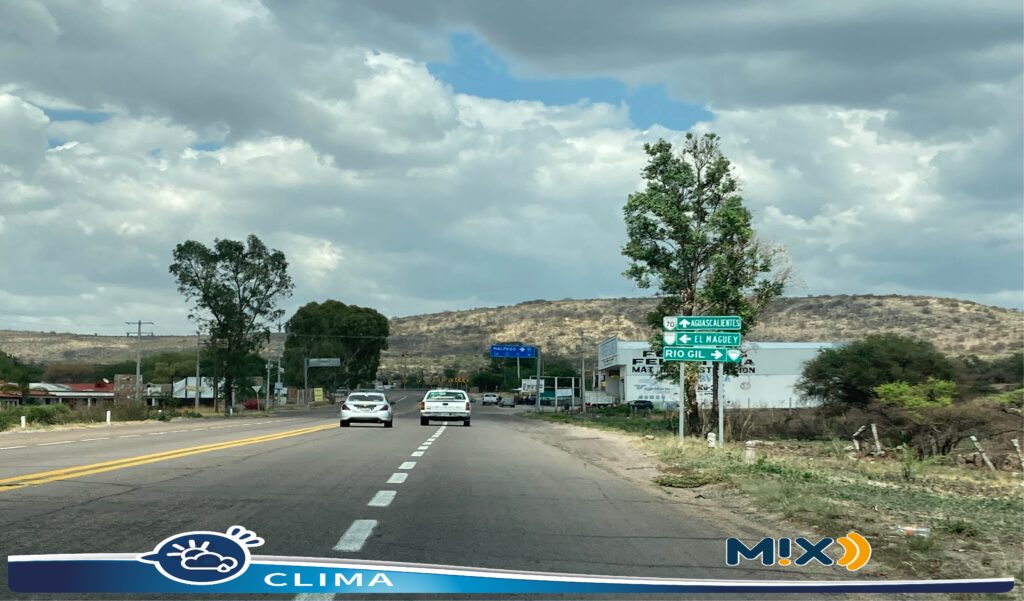Lluvia débil con cielo parcialmente nuboso este viernes en Aguascalientes