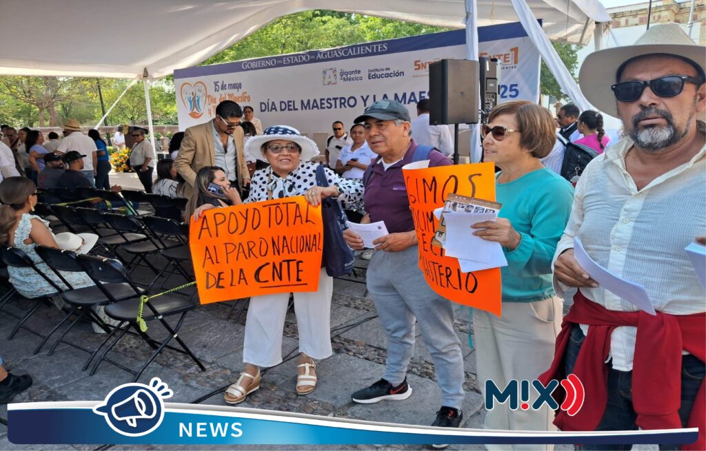 Acusa la CNTE Aguascalientes presiones en contra de maestros para manifestarse