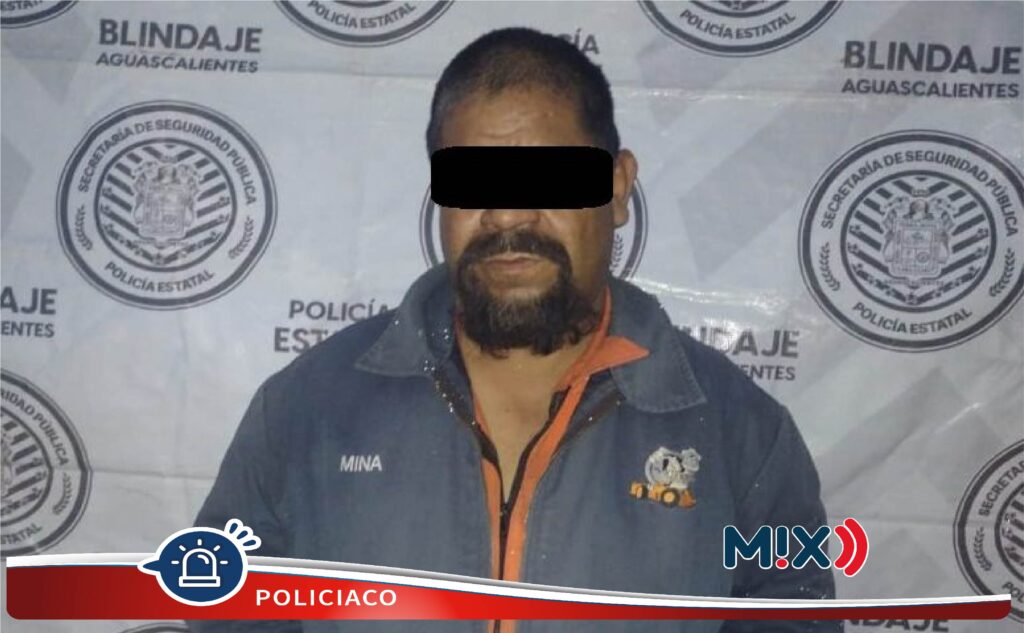 Policía Estatal detiene a sujeto por robo de cobre en Asientos
