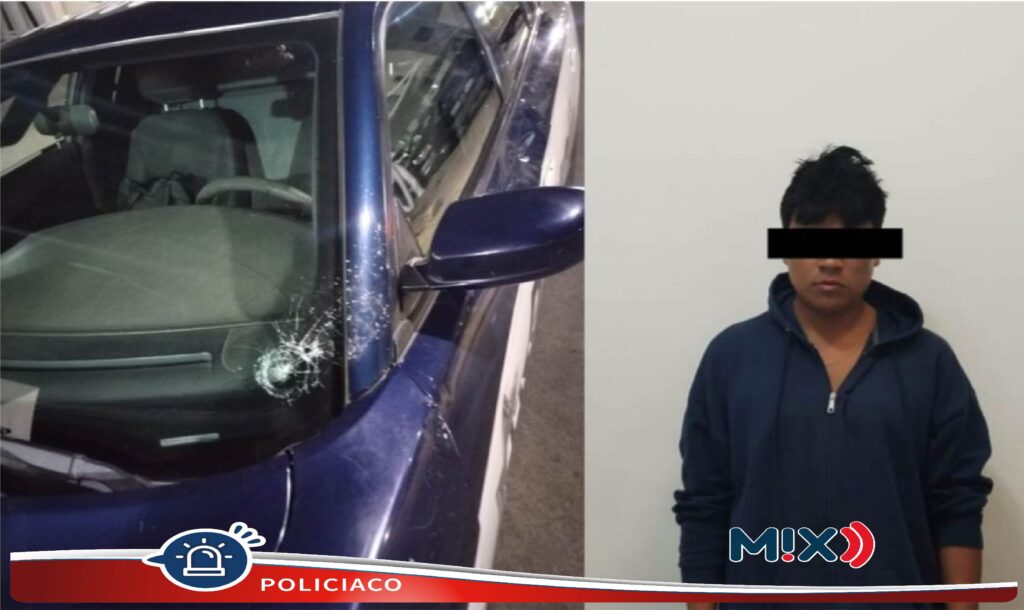 Por daños a vehículos la policía municipal detuvo a Eder “N”
