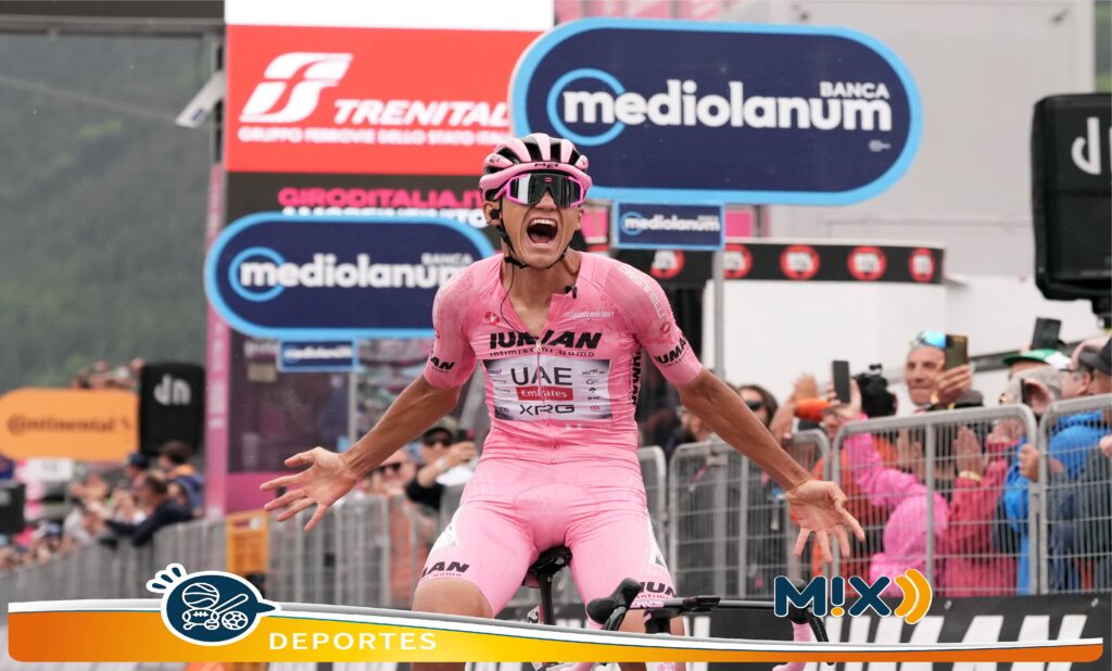 Se afianza Isaac del Toro al liderato, ganó la Etapa 17 del Giro de Italia