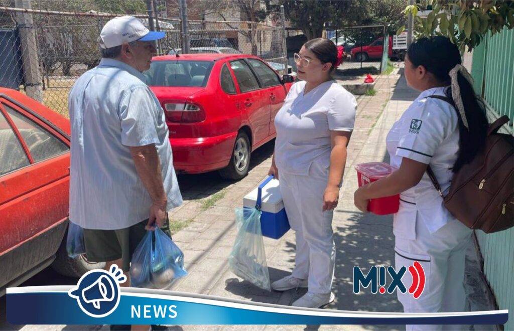 13 mil vacunas aplicó IMSS Aguascalientes en la Primera Semana Nacional de Salud