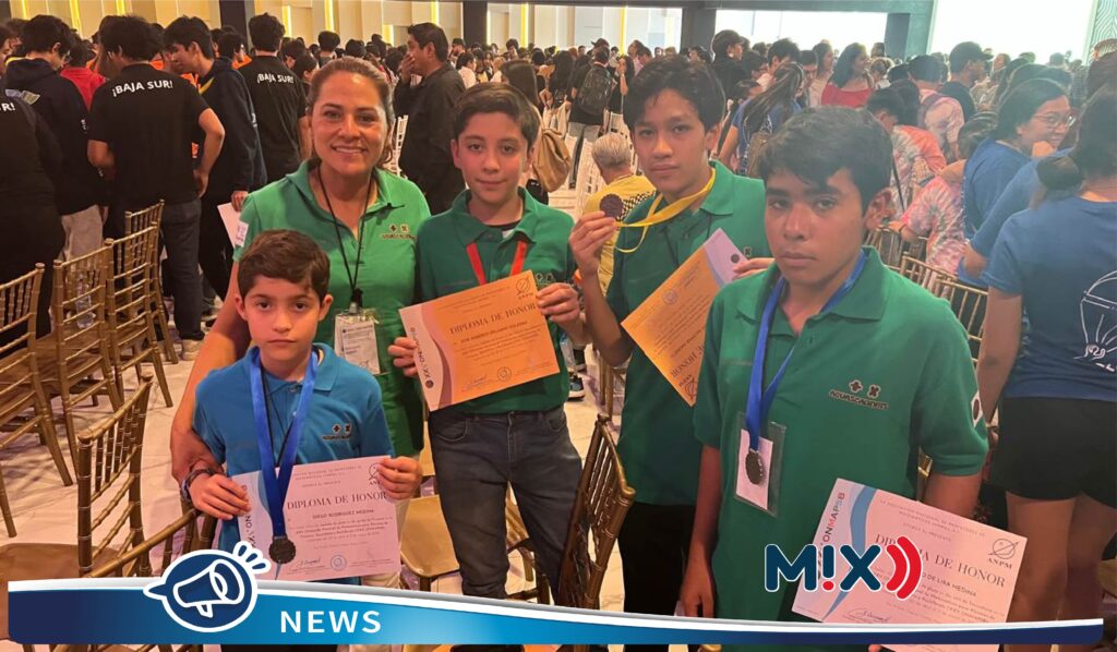 Estudiantes de Aguascalientes ganan 5 medallas en la Olimpiada Nacional de Matemáticas