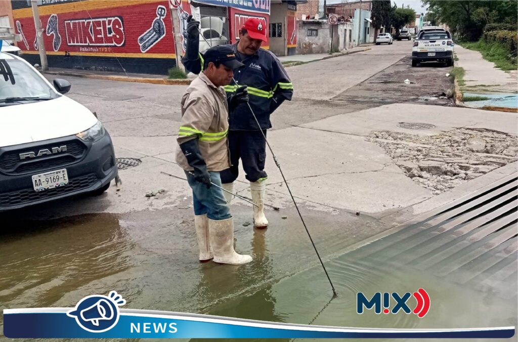MIAA incrementa limpieza y desazolve de drenajes por temporada de lluvias