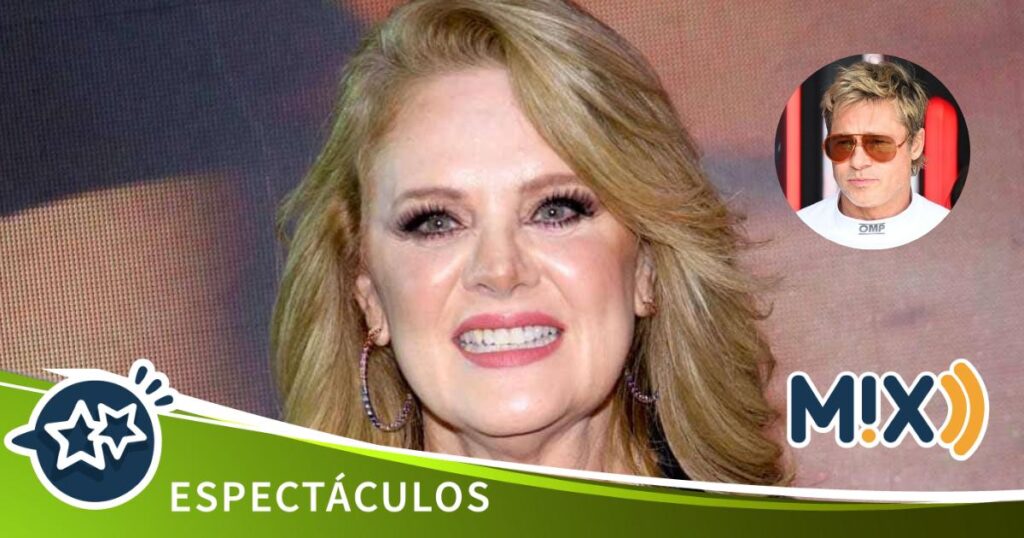 ¡Erika Buenfil le roba un suspiro a Brad Pitt y deja a medio México verde de envidia!