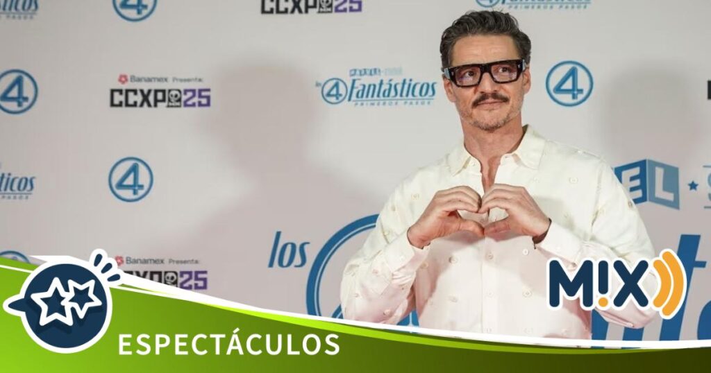 ¡Pedro Pascal enamora a México! Fans enloquecen con su llegada a la CCXP 2025