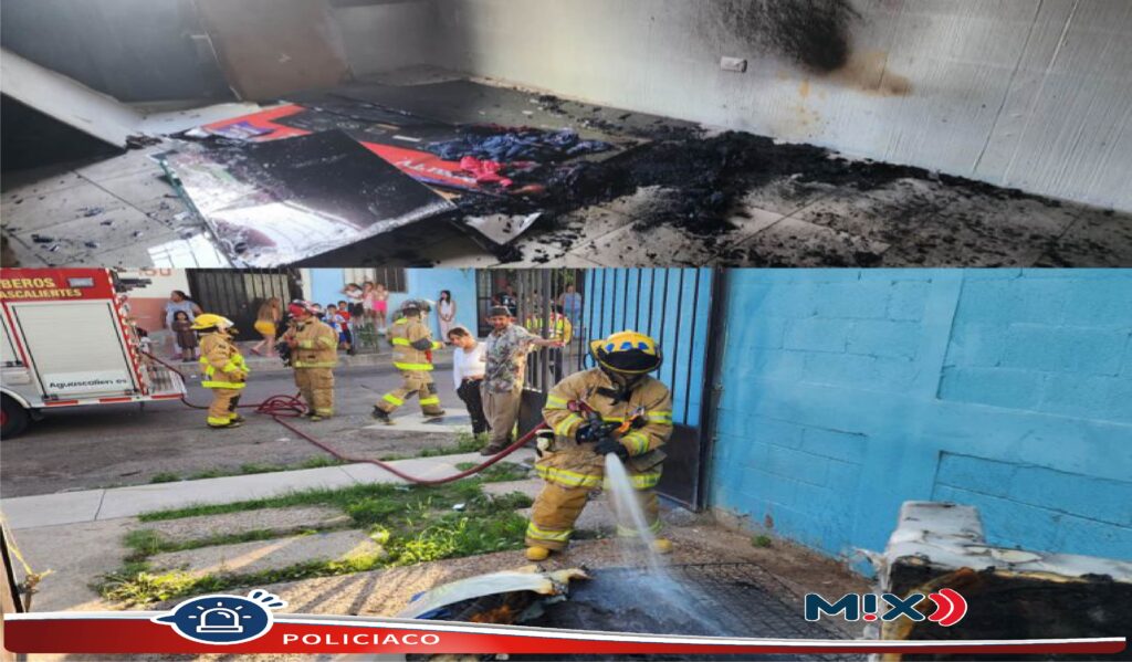 Atendió Bomberos reporte de incendio de vivienda en Rodolfo Landeros
