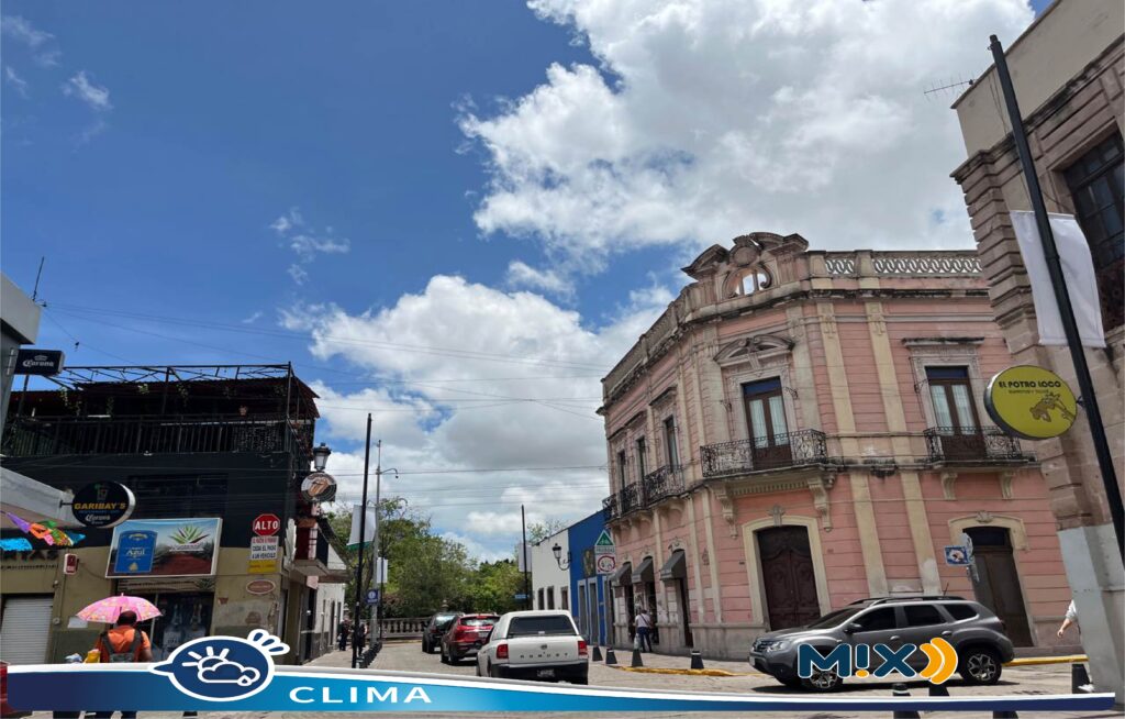 Domingo de chubascos tormentosos con cielo parcialmente nuboso