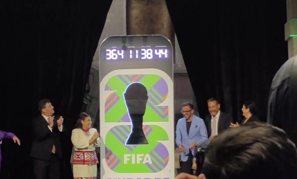 Comenzó la cuenta regresiva para el Mundial 2026, presentan reloj oficial