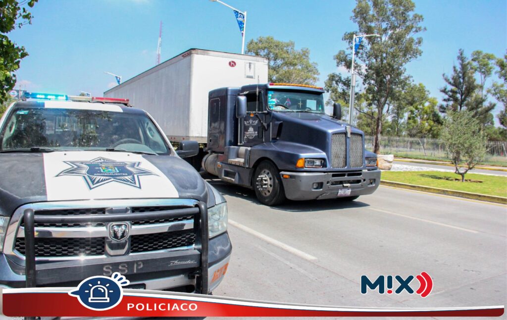 Tránsito de unidades pesadas por la ciudad es regulado por la Policía Municipal
