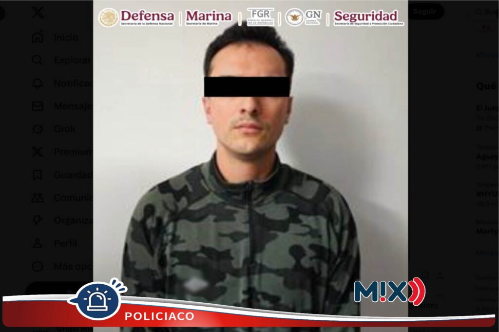 Proveedor de armas al CO que operaba por mensajería instantánea, fue detenido en Jalisco