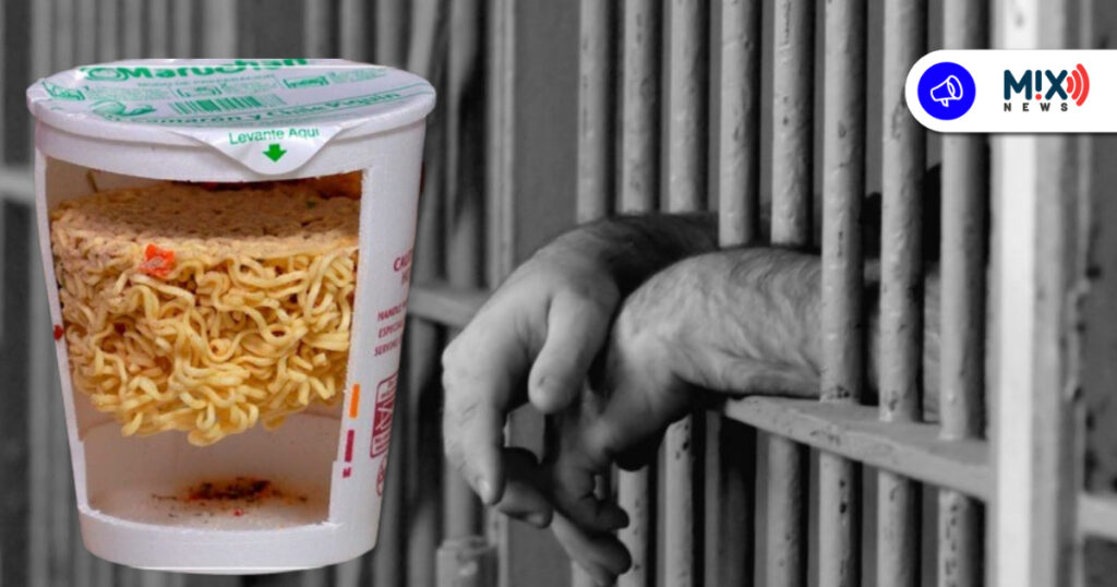 Alimentan con Maruchan a detenidos en Aguascalientes