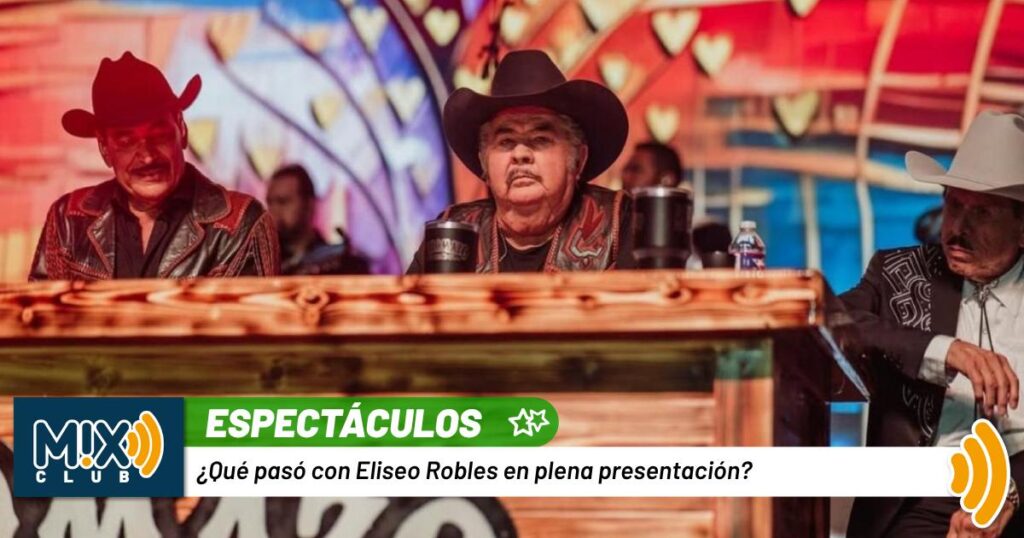 ¡Eliseo Robles se desploma en pleno show y así responde a los rumores sobre su salud!