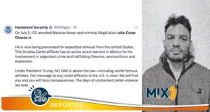 ICE arrestó a Julio César Chávez Jr., le vinculan con el Cártel de Sinaloa