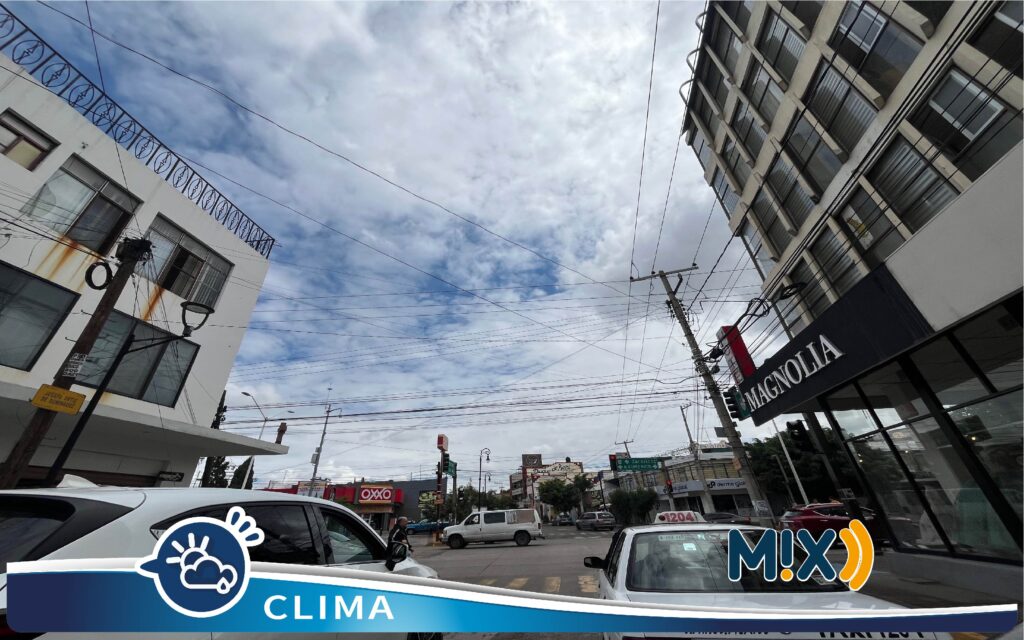 Sábado de chubascos y cielo parcialmente nuboso en Aguascalientes