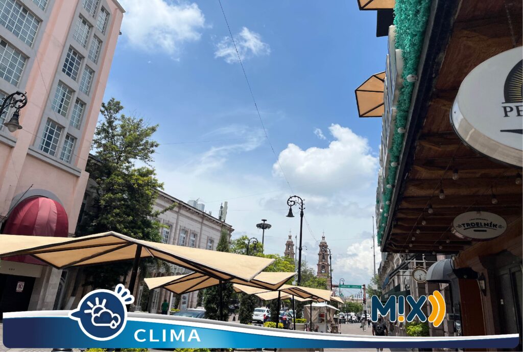 Este lunes continuarán los chubascos y el cielo medio nublado