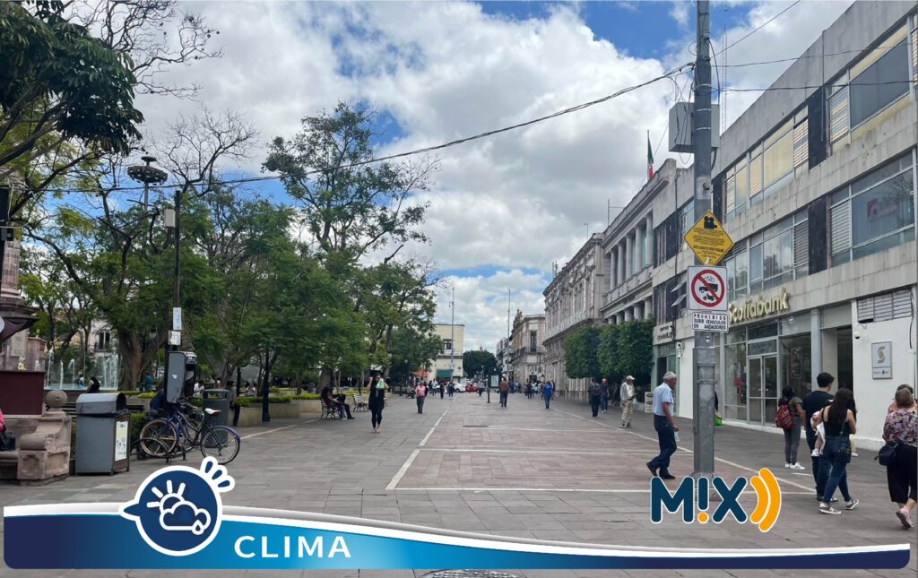 Continúa la lluvia débil con cielo parcialmente nuboso este viernes en Aguascalientes
