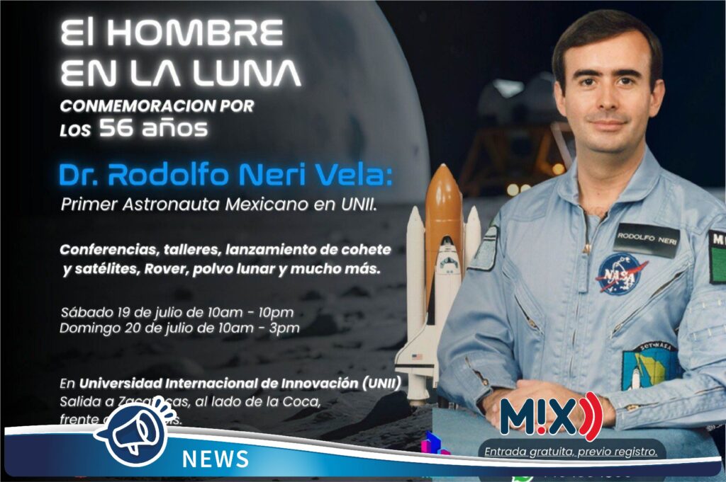 Lanzarán cohete en Aguascalientes para conmemorar llegada del hombre a la luna