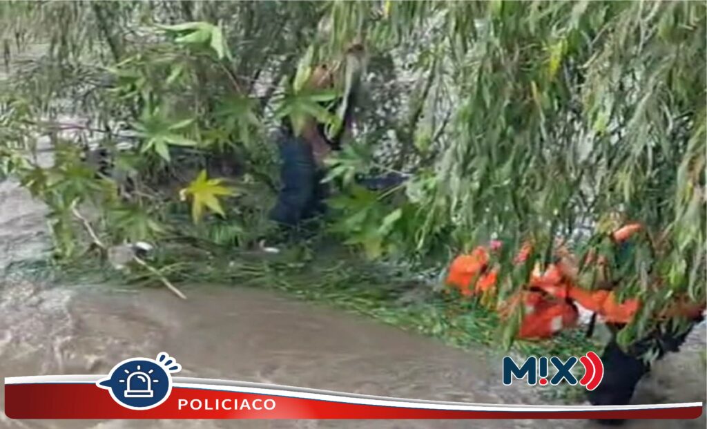 Aurelio fue arrastrado por el arroyo el Cedazo, bomberos lo rescatan