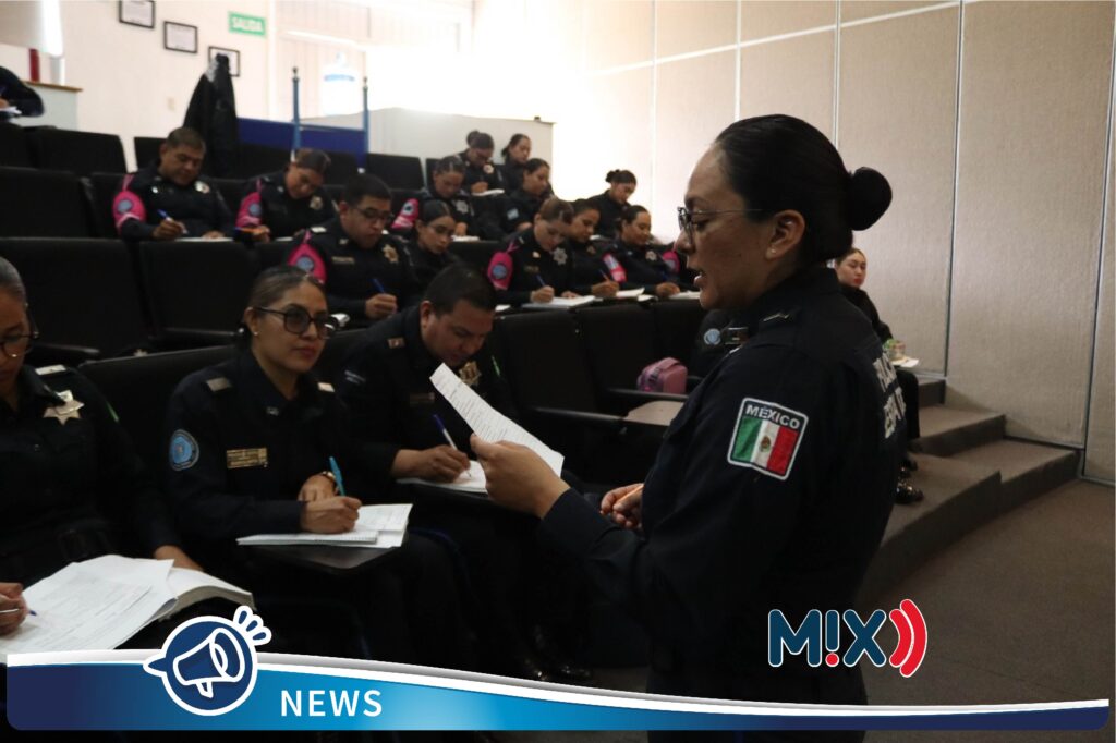 Fortalecen Policía Rosa Estatal y municipal habilidades para atender mujeres de Aguascalientes