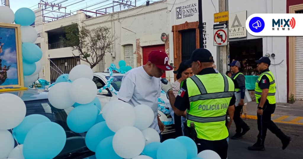 Doble alcoholímetro a transportistas en peregrinación