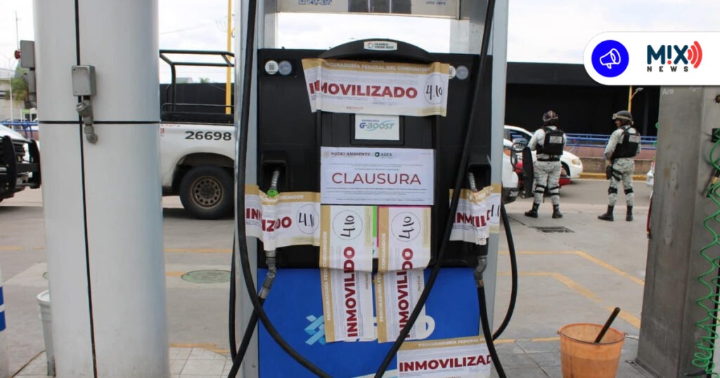 Por no dar litros completos clausuran gasolinerías en Aguascalientes