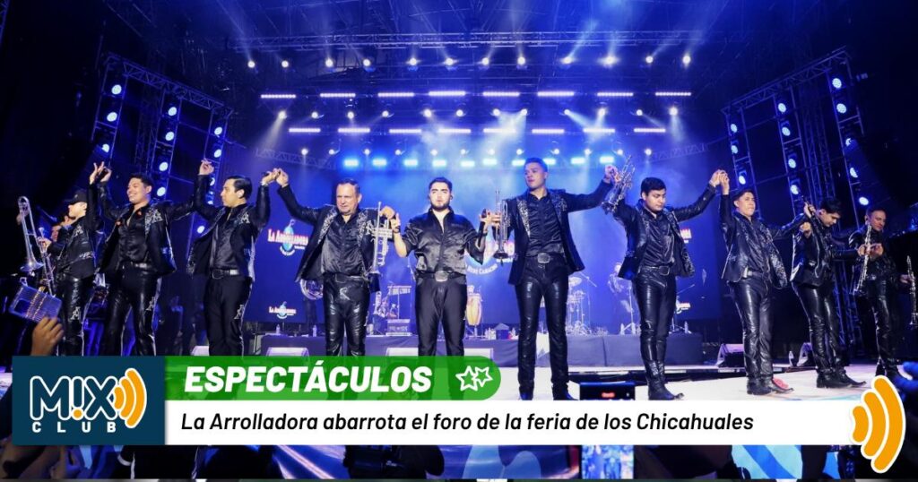 La Arrolladora Banda el Limón revienta récords y convierte la Feria de los Chicahuales en un fiestón de 22 mil gargantas