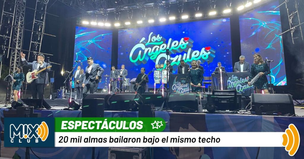 Los Ángeles Azules encienden el cierre de la Feria de los Chicahuales 2025