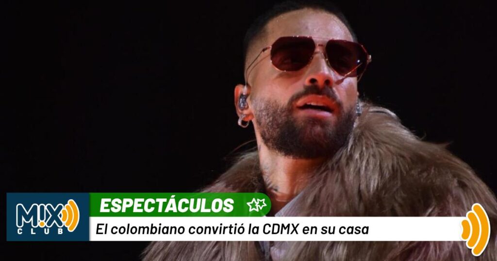 “México es mío”: Maluma enciende el Palacio de los Deportes y deja al público sin voz