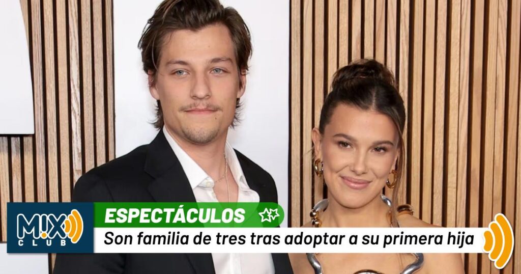 Millie Bobby Brown y Jake Bongiovi dan la sorpresa: ya son papás gracias a la adopción
