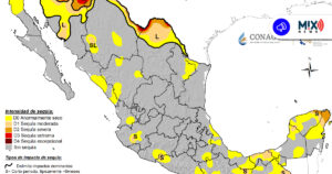 Se mantiene Aguascalientes fuera de zonas con sequía del país