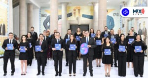 Reciben diputados de Aguascalientes el 3er Informe de Tere Jiménez
