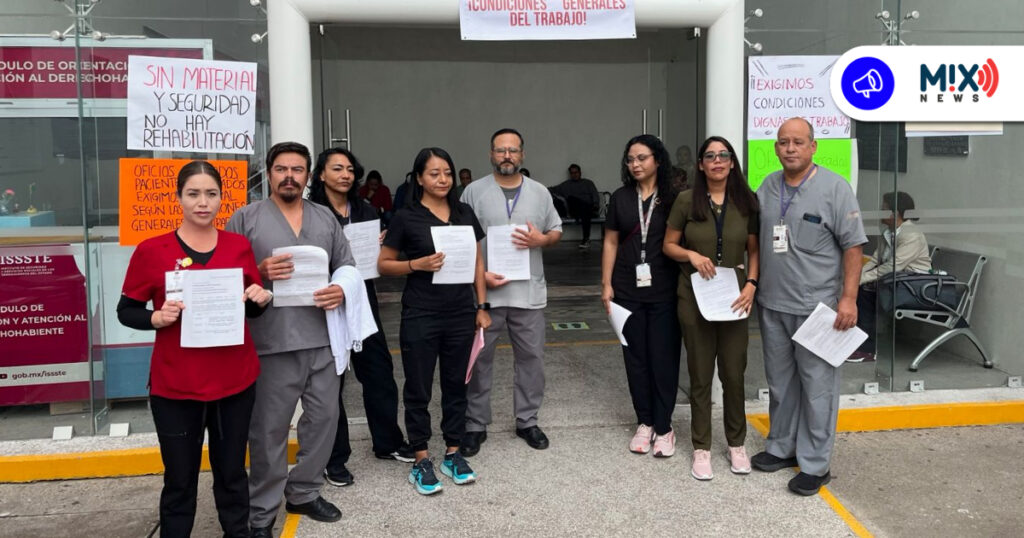Condiciones indignas y falta de insumos en el ISSSTE