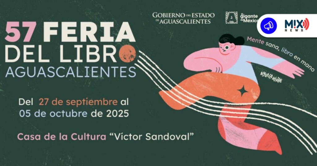 Más de 200 actividades y autores de talla nacional, en 57ª Feria del Libro Aguascalientes