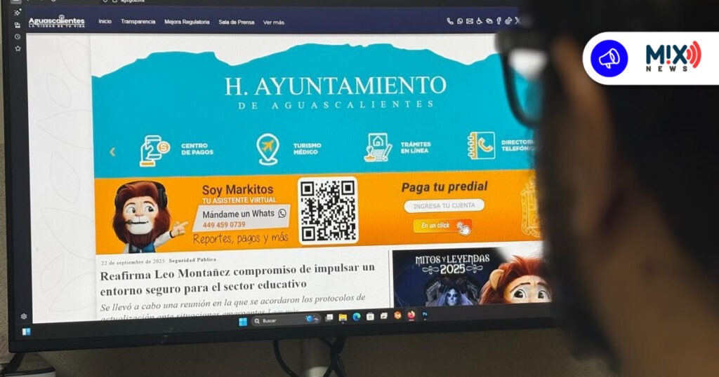 Renuevan sitio web del Municipio de Aguascalientes