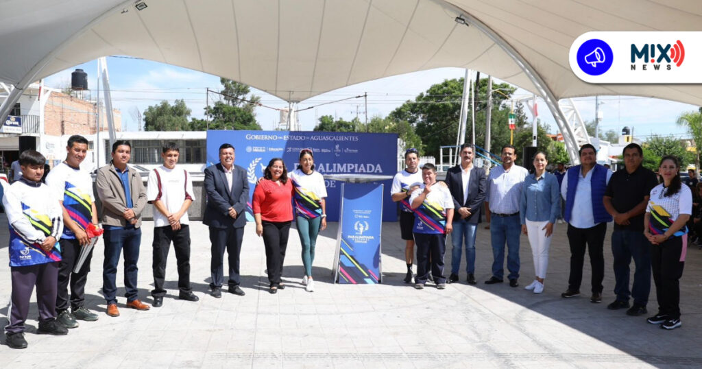 La llama olímpica ilumina Aguascalientes rumbo a la Paralimpiada Nacional 2025