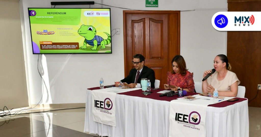 Presentó IEE "Las Civimascotas”, para fomentar participación ciudadana en jóvenes