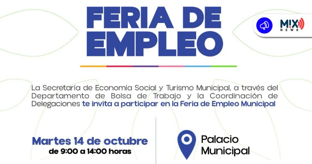 Más de mil vacantes disponibles en la próxima Feria de Empleo en Aguascalientes