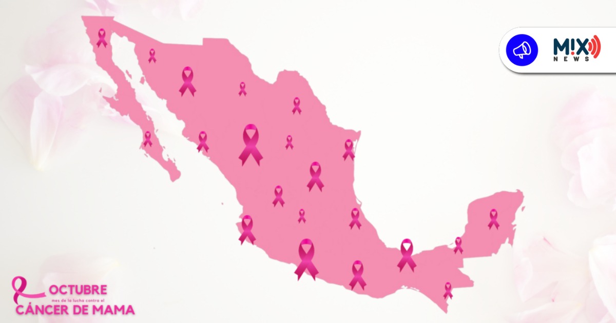 Figura Aguascalientes entre los 8 estados con más muertes por cáncer de mama