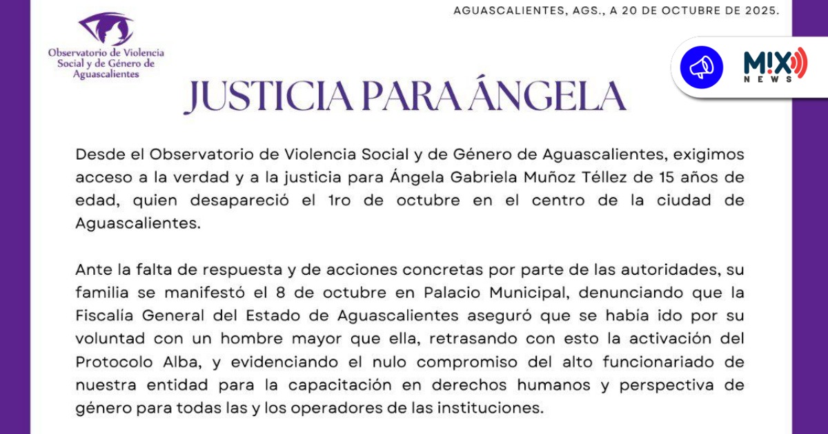 Exigen justicia para Ángela, localizada sin vida en Querétaro