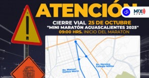 ¡Atención!, habrá cierres viales este sábado por el "Mini Maratón 2025"