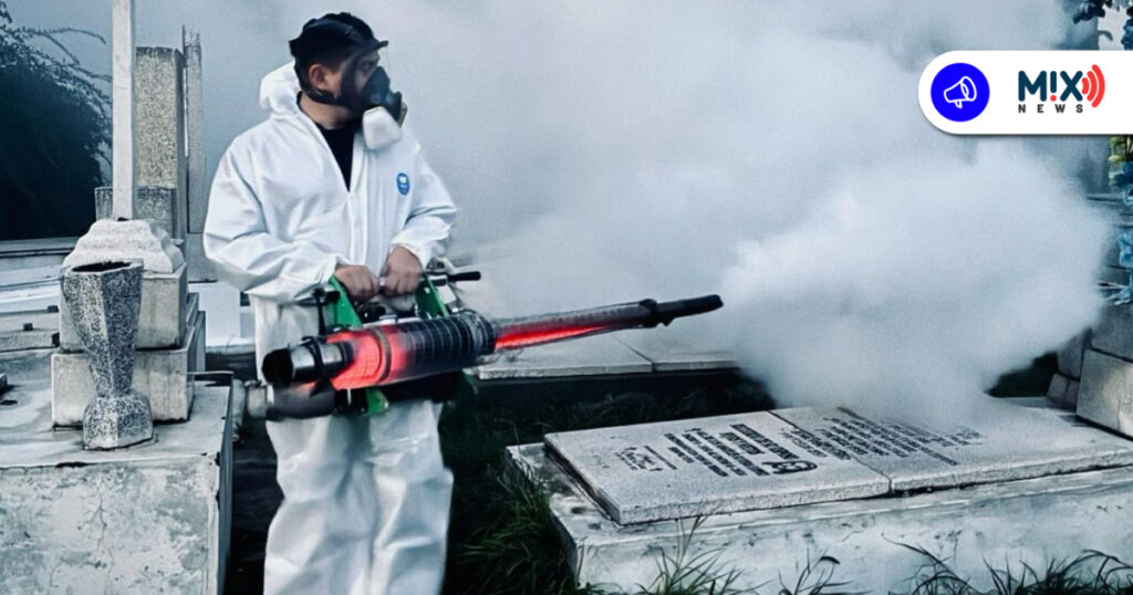 Por Día de Muertos intensifican operativos contra el dengue en panteones
