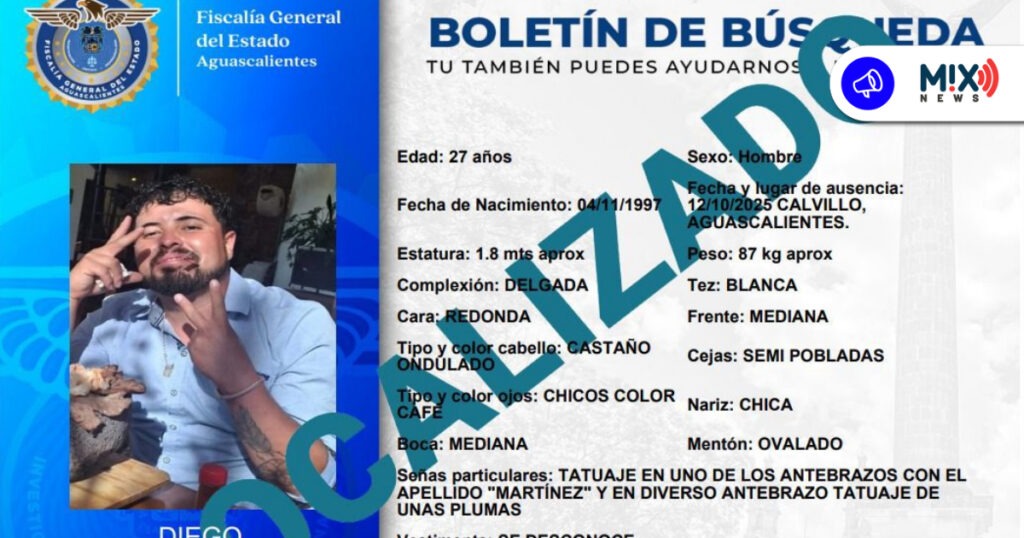 Localizan con vida a jóvenes desaparecidos en Calvillo