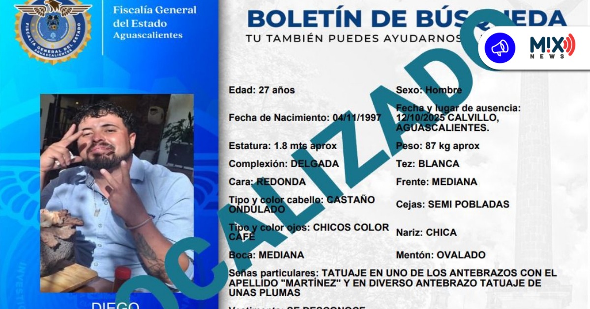 Localizan con vida a jóvenes desaparecidos en Calvillo