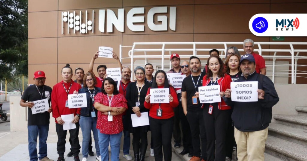 Trabajadores del INEGI en Aguascalientes denuncian discriminación salarial