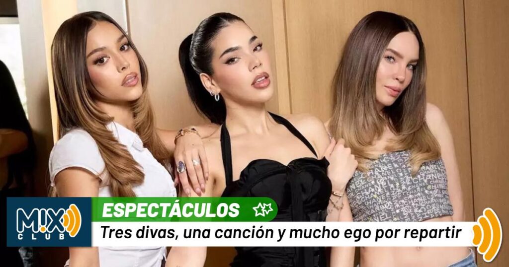 Belinda, Danna Paola y Kenia Os unen fuerzas y fans tiemblan ante la “trinidad mexicana”