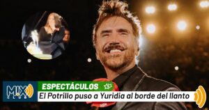 Alejandro Fernández detiene su show para cantarle Las Mañanitas a Yuridia con pastel, beso y ovación masiva